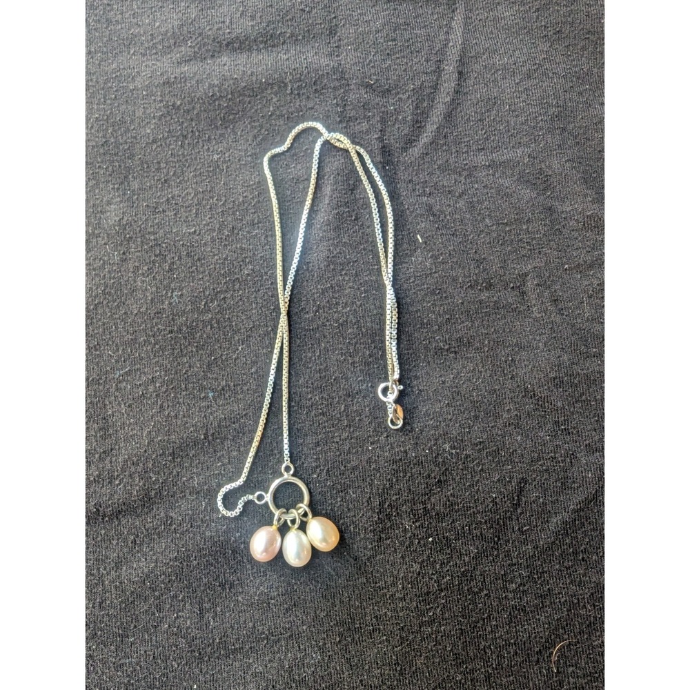 Vintage 16" Real Pearl‎ Necklace